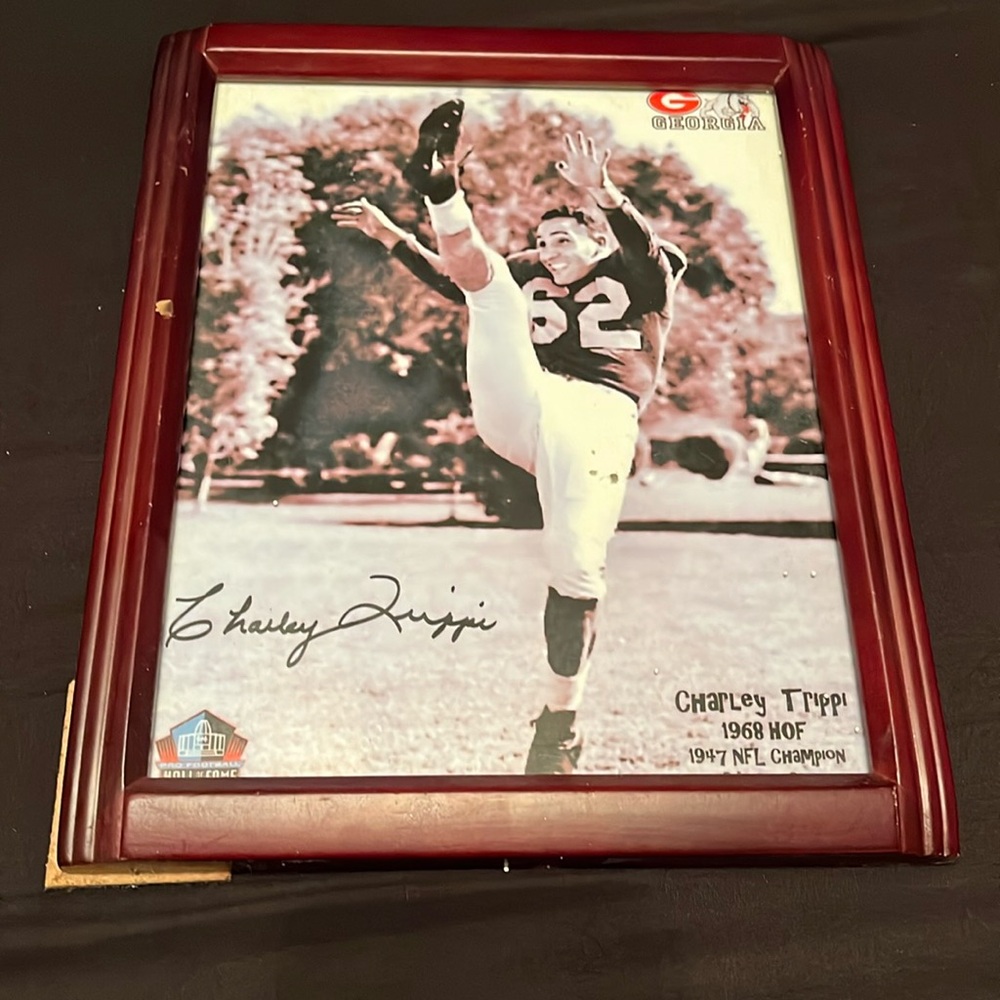 UGA signed picture
